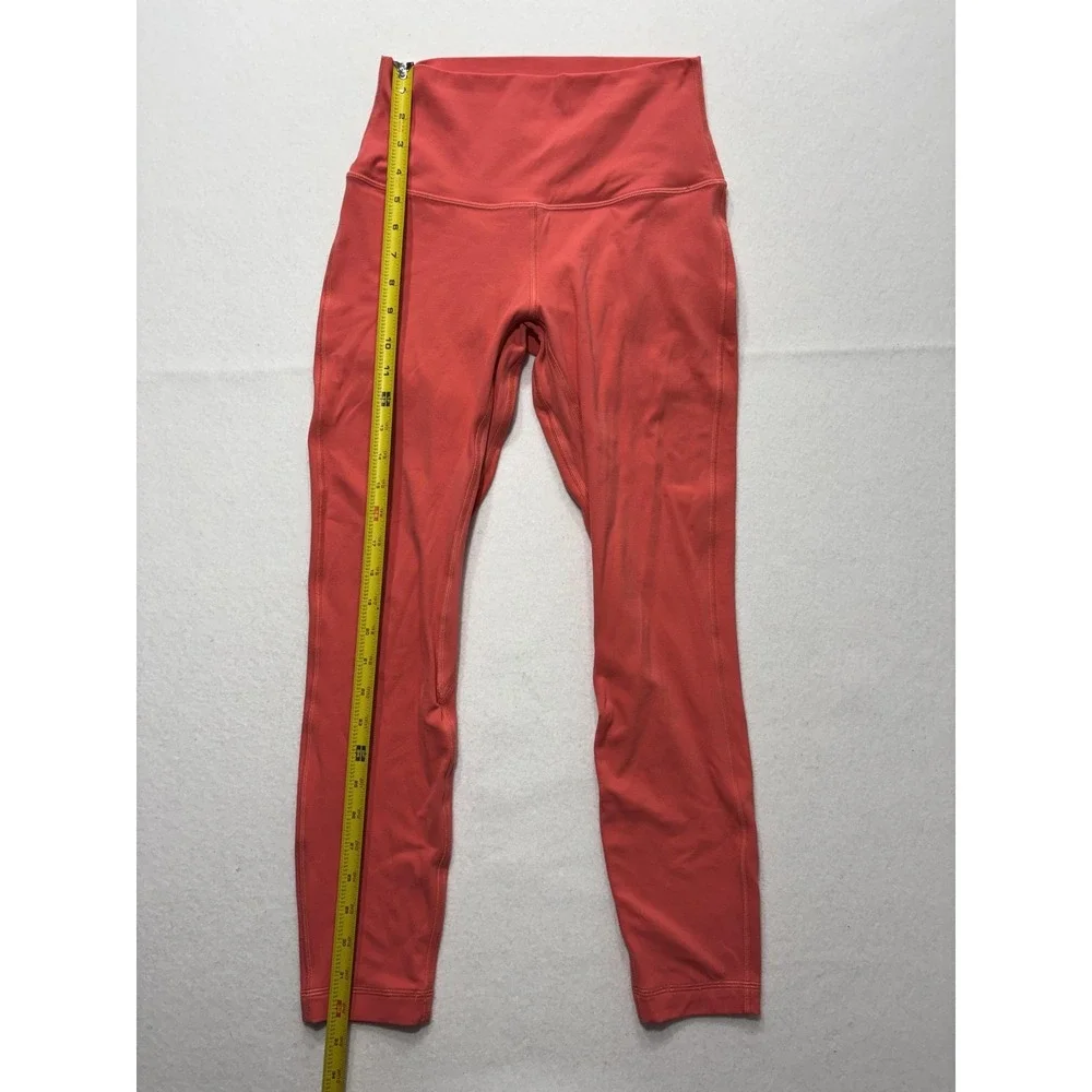 Lululemon Leggings Womens XS Red High Rise 26